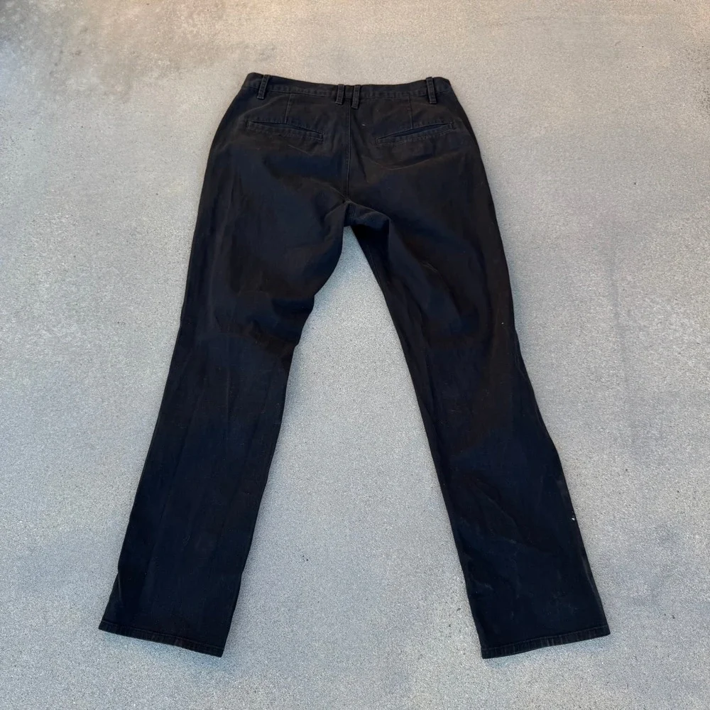 Empyre Black Chino Pants Mens Size 30 Slim Straight Stretch Skate